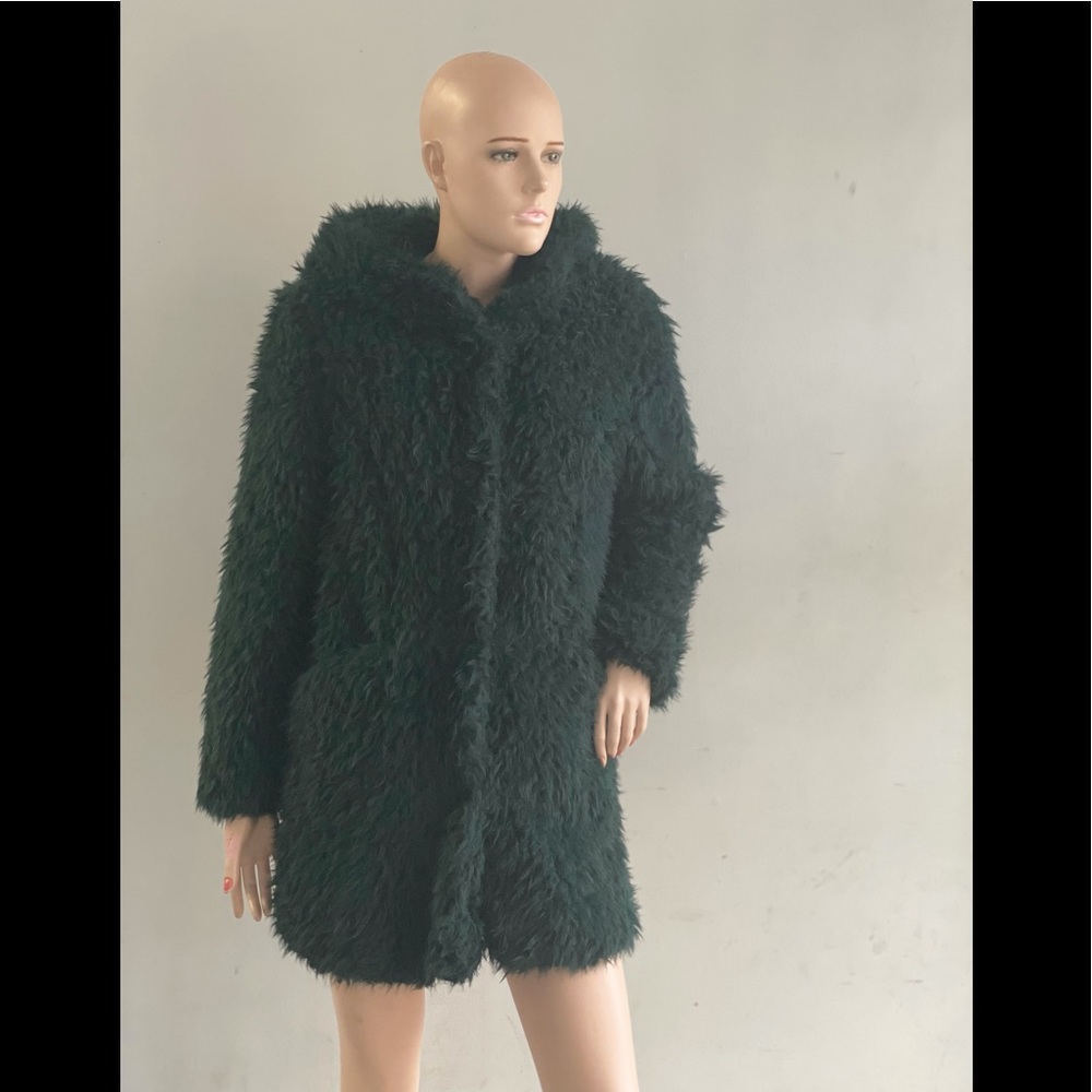ZARA FUZZY COAT